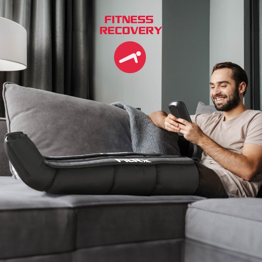 FitRx Recover Max Pro Full Leg Compression Massager