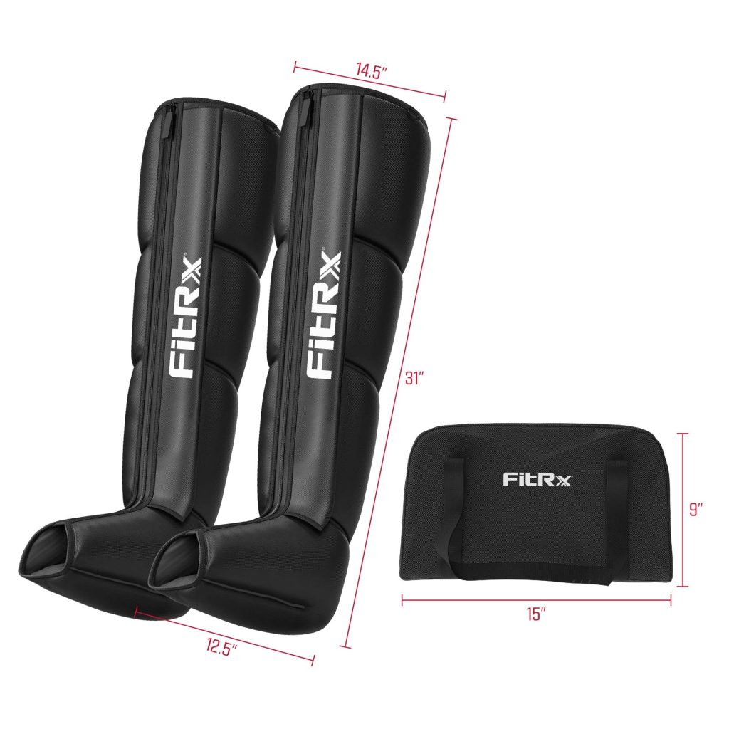 FitRx Recover Max Pro Full Leg Compression Massager