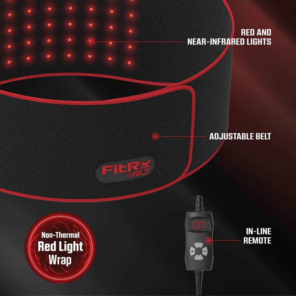 FitRx Red Light Massage Belt