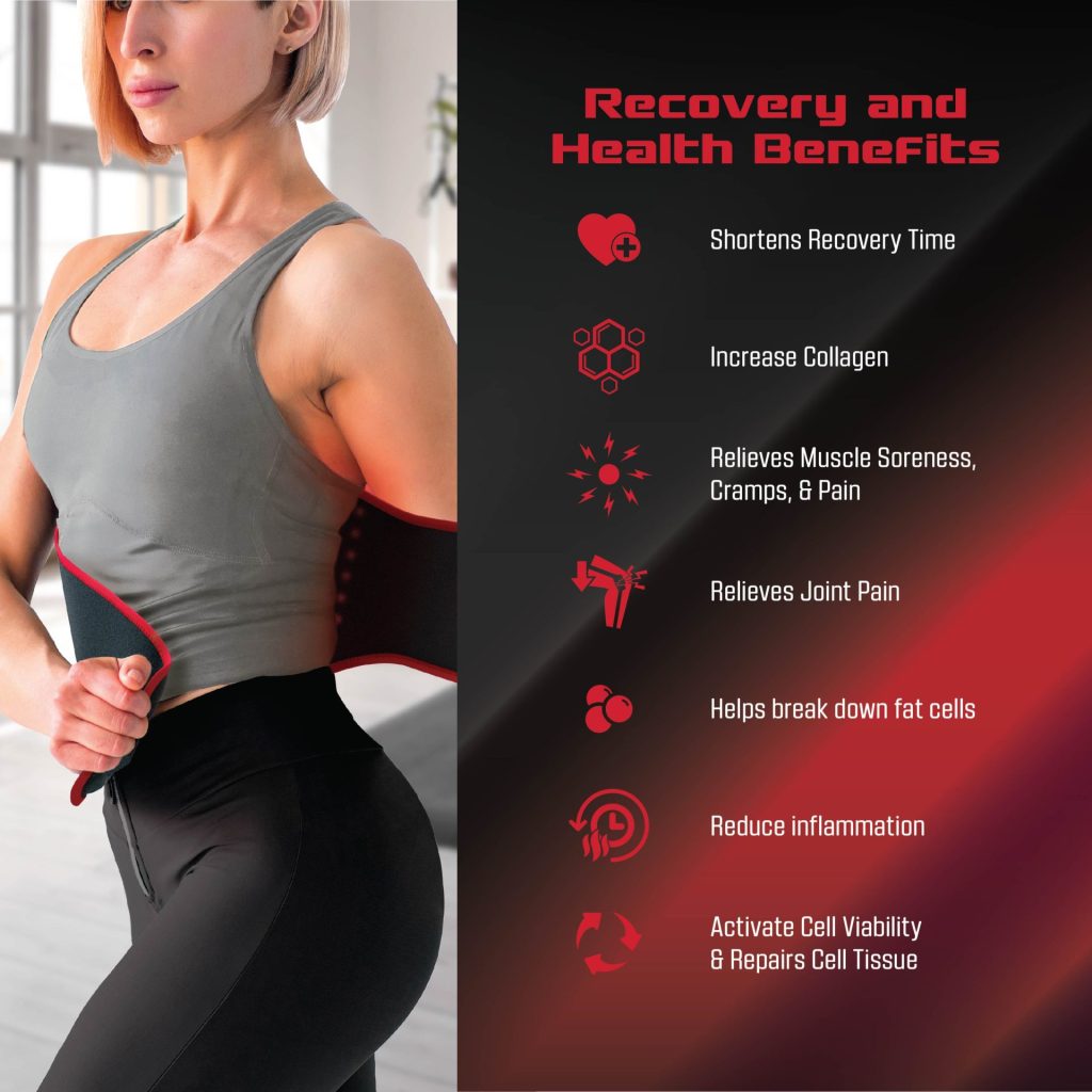 FitRx Red Light Massage Belt